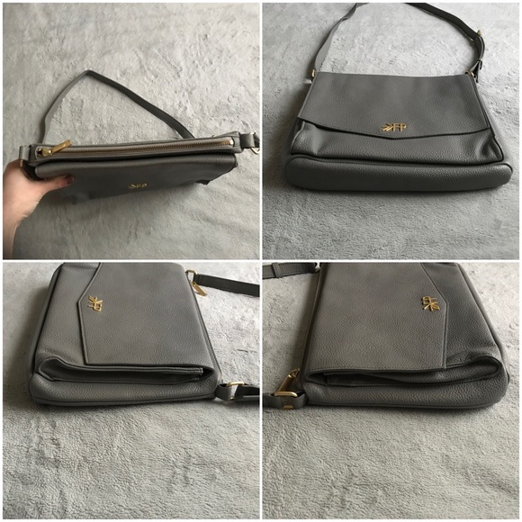 Freshly Picked Classic Crossbody Diaper Bag Gray - Picture 5 of 16